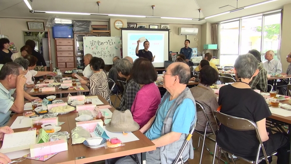 田村さんがトーク中